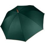 Regenschirm mit Holzgriff Kimood KI 2020 dunkelgrau/beige