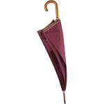 Regenschirm mit Holzgriff Kimood KI 2020 dunkelgrau/beige