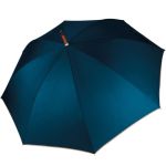 Regenschirm mit Holzgriff Kimood KI 2020 dunkelgrau/beige