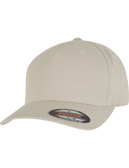 Kappe 5 Panels Flexfit 6560 weiß