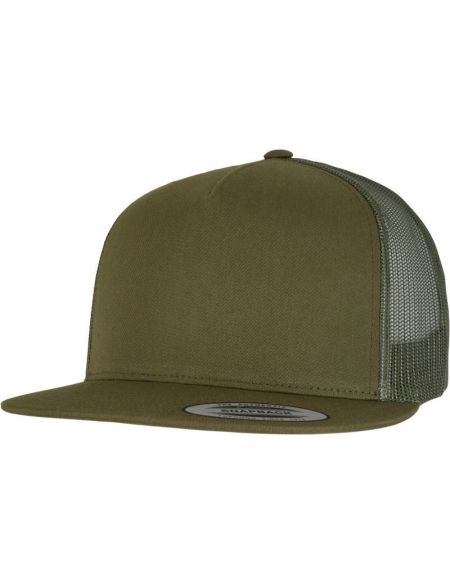 5-Panel-Kappe Trucker Flexfit 6006 Marineblau