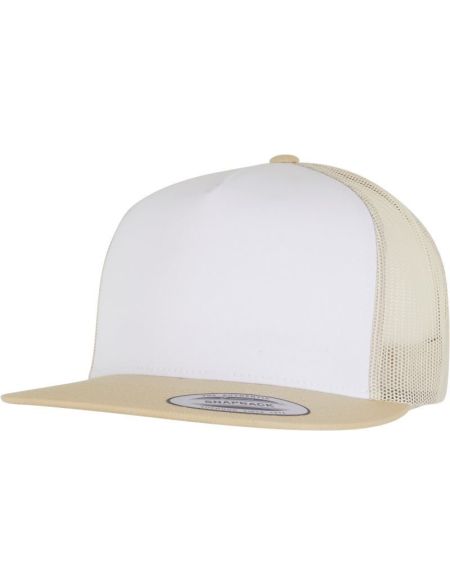 5-Panel-Kappe Trucker Flexfit 6006 Marineblau