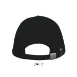Sols Long Beach Sandwich-Kappe schwarz