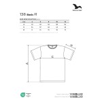 Kinder T-Shirt Malfini Basic 138 schwarz