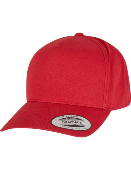 Kappe 5 Panels Snapback Flexfit 7707 weiß