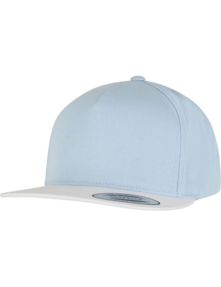 Kappe 5 Panels Snapback Flexfit 6007/6007T weiß