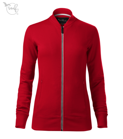 Damen Sweatshirt Malfini Bomber 454 schwarz