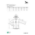 Damen Softshelljacke Malfini Performance 521 marineblau