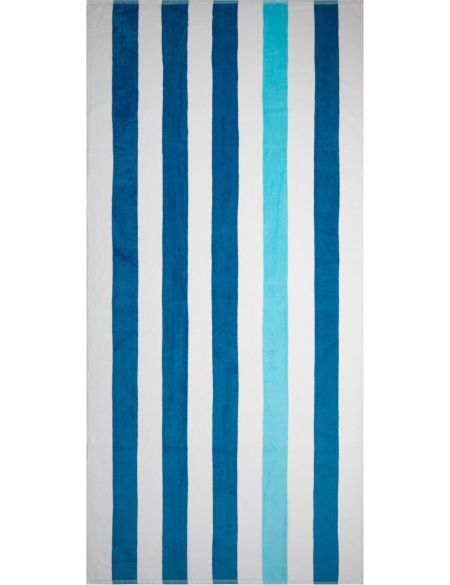 Das One Toweling Towel Stripe anthrazit/hellgrau