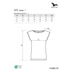 Damenkleid Malfini Love 123 lila