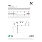 Kinder-T-Shirt Malfini Basic FREE F38 marineblau