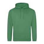Just Hoods College Hoodie AWJH001 staubiges Grün