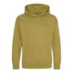 Just Hoods College Hoodie AWJH001 staubiges Grün