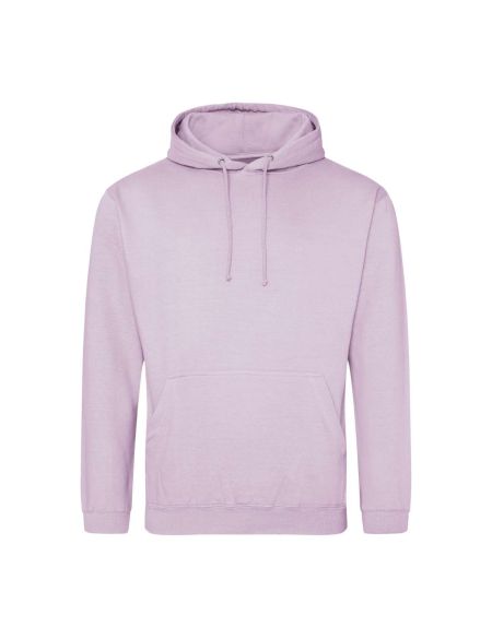 Just Hoods College Hoodie AWJH001 staubiges Grün