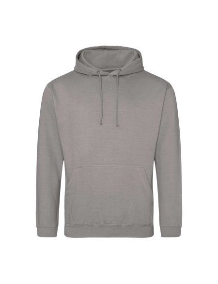Just Hoods College Hoodie AWJH001 staubiges Grün