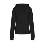 Damen-Kapuzenpullover Just Hoods Women's College Zoodie AWJH0050F digital lavendel
