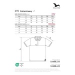 Herren Poloshirt Malfini Cotton Heavy 215 schwarz