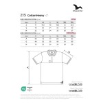 Herren Poloshirt Malfini Cotton Heavy 215 königsblau
