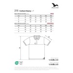Herren Poloshirt Malfini Cotton Heavy 215 türkis