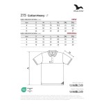 Herren Poloshirt Malfini Cotton Heavy 215 mittelgrün