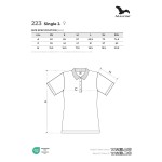 Damen Poloshirt Malfini Single J 233 rot