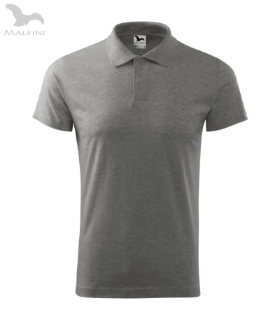 Herren Poloshirt Malfini Single J 202 weiß