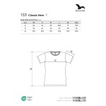 Damen T-Shirt Malfini Classic New 133 hellgrau meliert