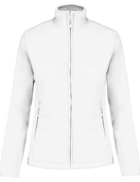 Damen Microfleecejacke Kariban Maureen K907 himmelblau