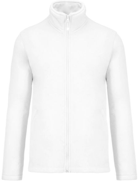 Herren Microfleecejacke Kariban Falco K911 himmelblau