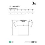 Herren T-Shirt Malfini Classic New 132 weiß