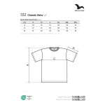 Herren T-Shirt Malfini Classic New 132 Ebenholzgrau