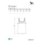 Damen Tanktop Malfini Triumph 136 weiß