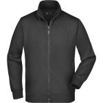 Herren Sweatshirt ohne Kapuze Daiber JN46 schwarz