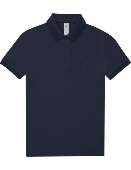 Damen-Poloshirt Piqué My Polo 180 Damen Marine