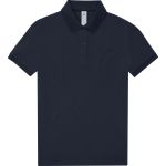Damen-Poloshirt Piqué My Polo 180 Damen Navy Pure