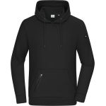 Herren Hoodie mit Interlock Daiber 8046 schwarz