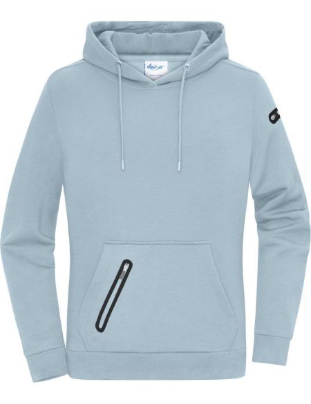Damen Hoodie mit Interlock Daiber 8045 schwarz