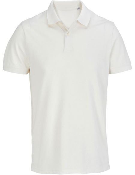 Sols Pacific weißes Unisex-Poloshirt