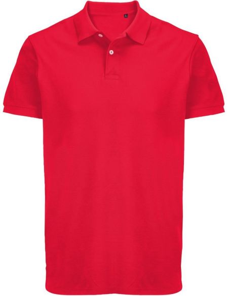 Sols Pacific weißes Unisex-Poloshirt