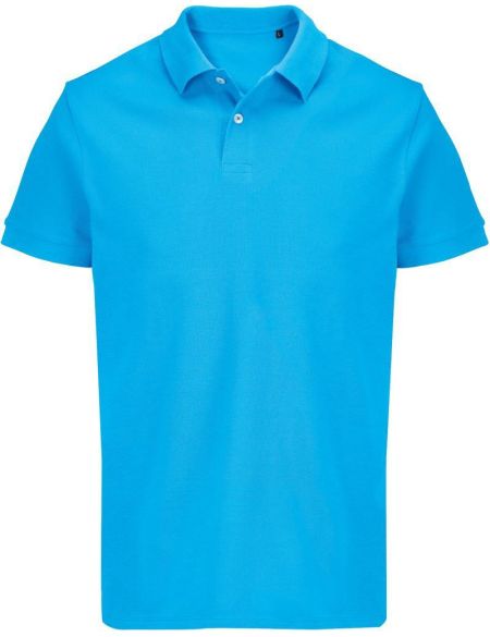 Sols Pacific weißes Unisex-Poloshirt