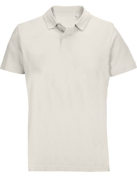 Poloshirt Unisex Sols Pulse weiß