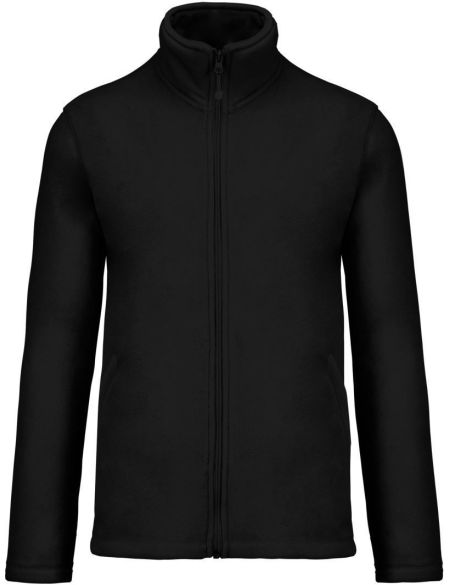 Herren Microfleecejacke Kariban Falco K911 himmelblau