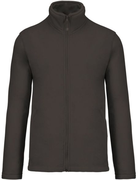 Herren Microfleecejacke Kariban Falco K911 himmelblau
