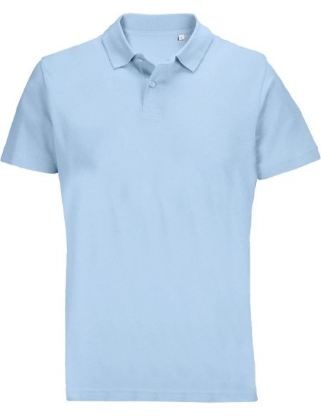 Poloshirt Unisex Sols Pulse weiß