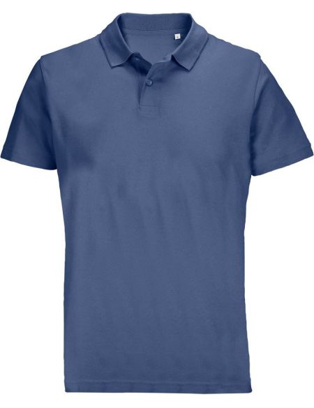 Poloshirt Unisex Sols Pulse weiß