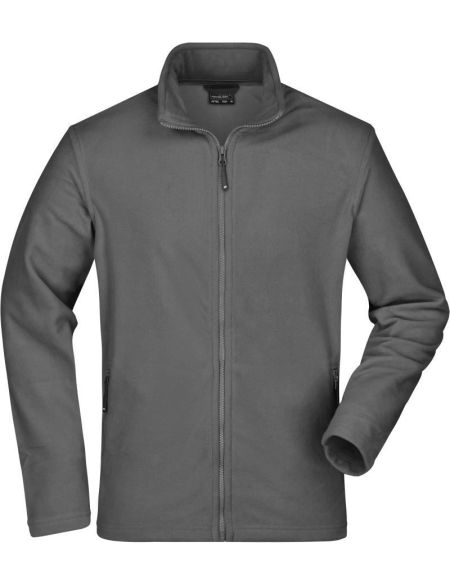 Herren Microfleecejacke Daiber JN766 schwarz