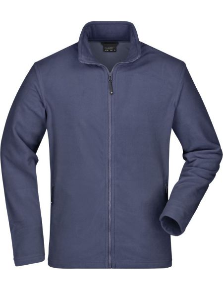 Herren Microfleecejacke Daiber JN766 schwarz