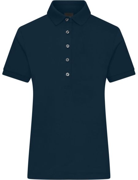 Damen Jersey Poloshirt Daiber JN1301 weiß