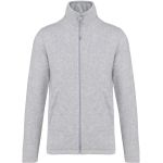 Herren Microfleecejacke Kariban Falco K911 himmelblau