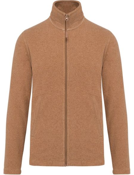 Herren Microfleecejacke Kariban Falco K911 himmelblau